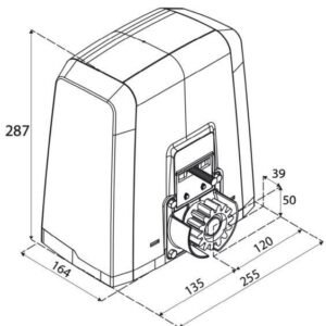 Motor puerta corredera BFT Deimos A600 24v 2
