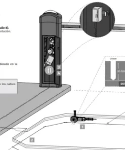 Módulo detector espira bucle magnético MD150 2