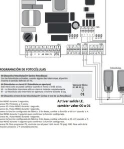 Como conectar fotocélula Motorline MF30 a central MC50