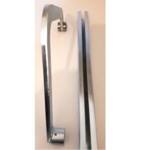 Herraje brazo curvo motor basculante apertura exterior