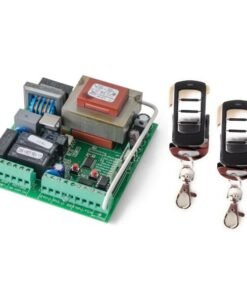 Kit central motor corredera 230v con 2 mandos