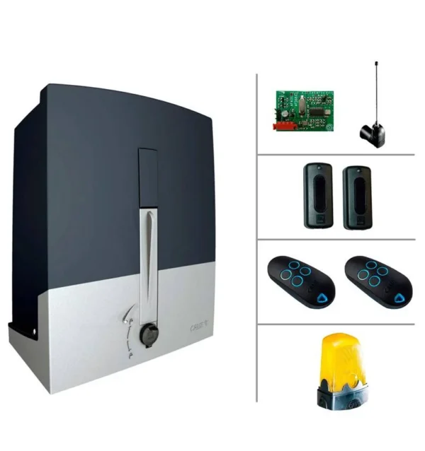Kit motor puerta corredera 400kg - CAME BXL04AGS 24V - Imagen 2