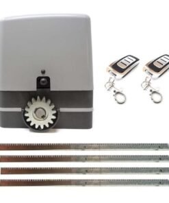 Kit motor corredera CARRERA 800KG con 4 metros cremallera acero 5