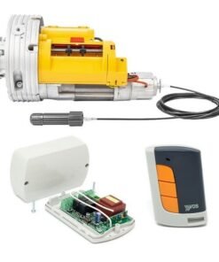 Kit motor puerta enrollable 200 kg VDS Roll Pro persiana local garaje.