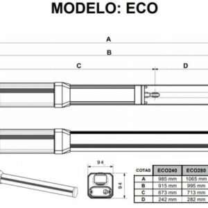 Medva ECO BAC kit motor batiente hidráulico 11