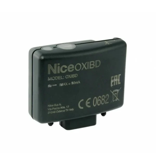 receptor enchufable nice oxi 433 mhz