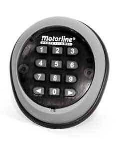 Motorline TEC1 Teclado numérico inalámbrico con batería - control de accesos para motores de puertas de garaje automáticas