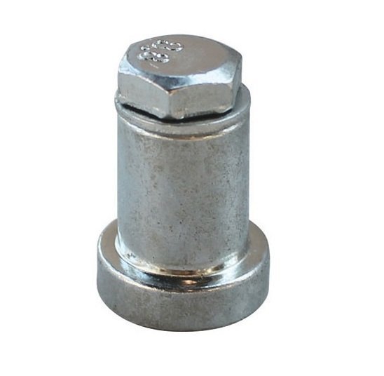 Accesorio separador distanciador para la colocación mediante soldadura a la puerta