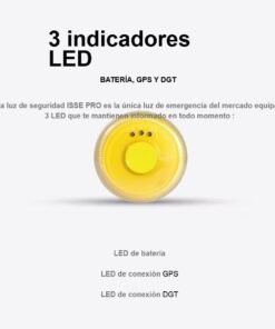 LUZ BALIZA V16 PRO GEOLOCALIZADA 3.0 TARJETA SIM IP54 B-MAG-5